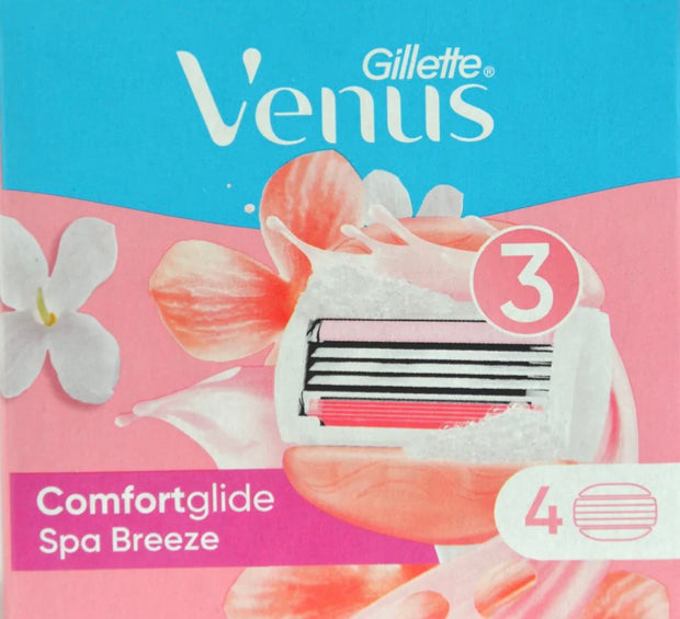 Gillette Venus ComfortGlide Spa Breeze, 4 Stück