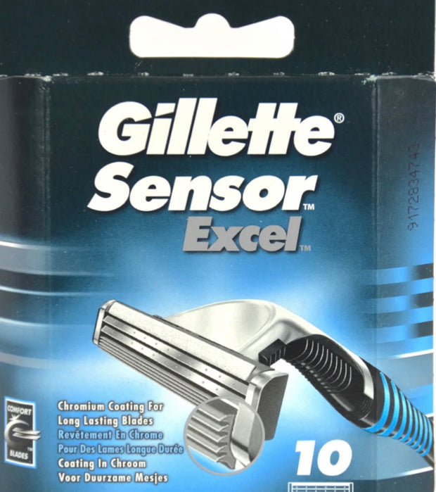Gillette Sensor Excel, 10 Stück