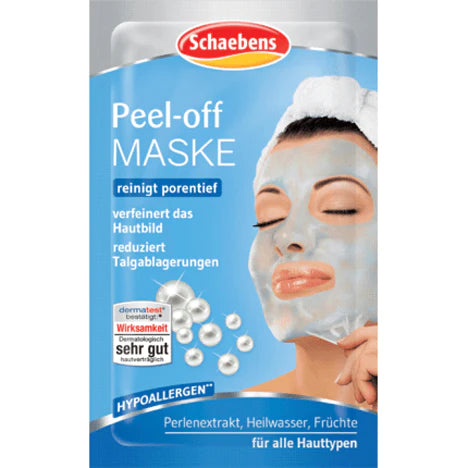 Schaebens Gesichtsmaske Peel-Off, 15ml (6 Packungen)